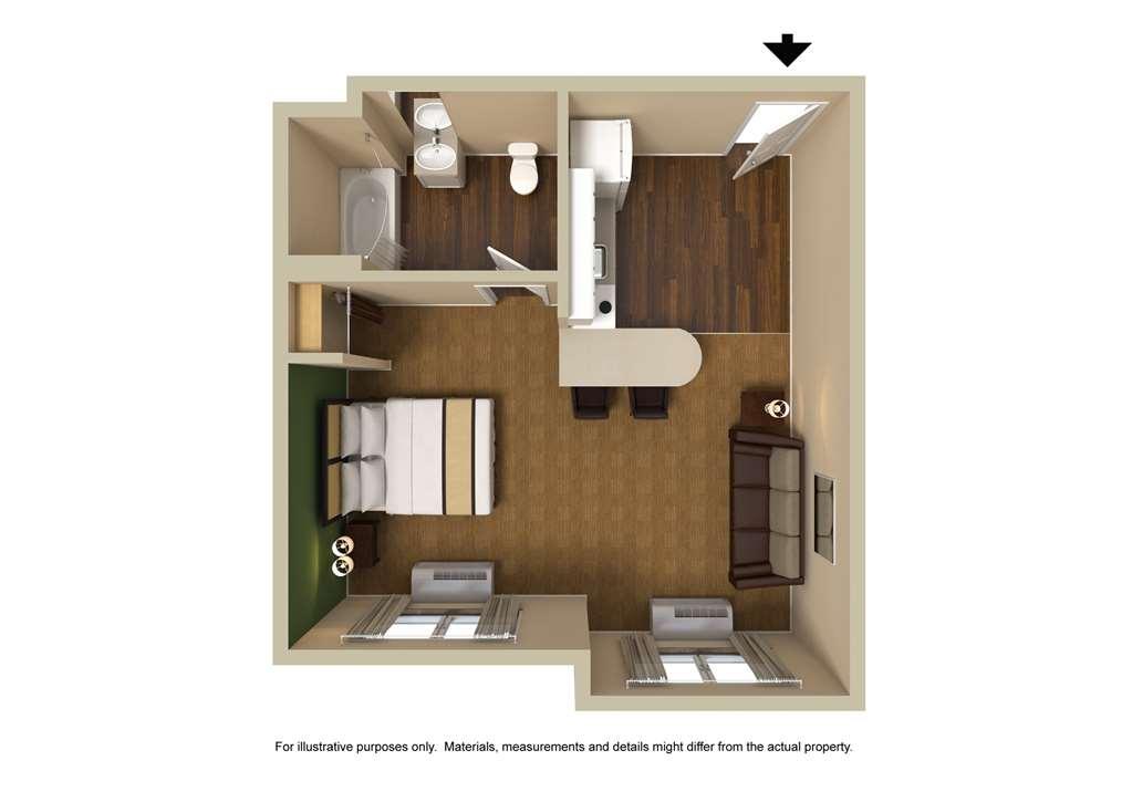 Extended Stay America Suites - Albuquerque - Rio Rancho Blvd Kamer foto