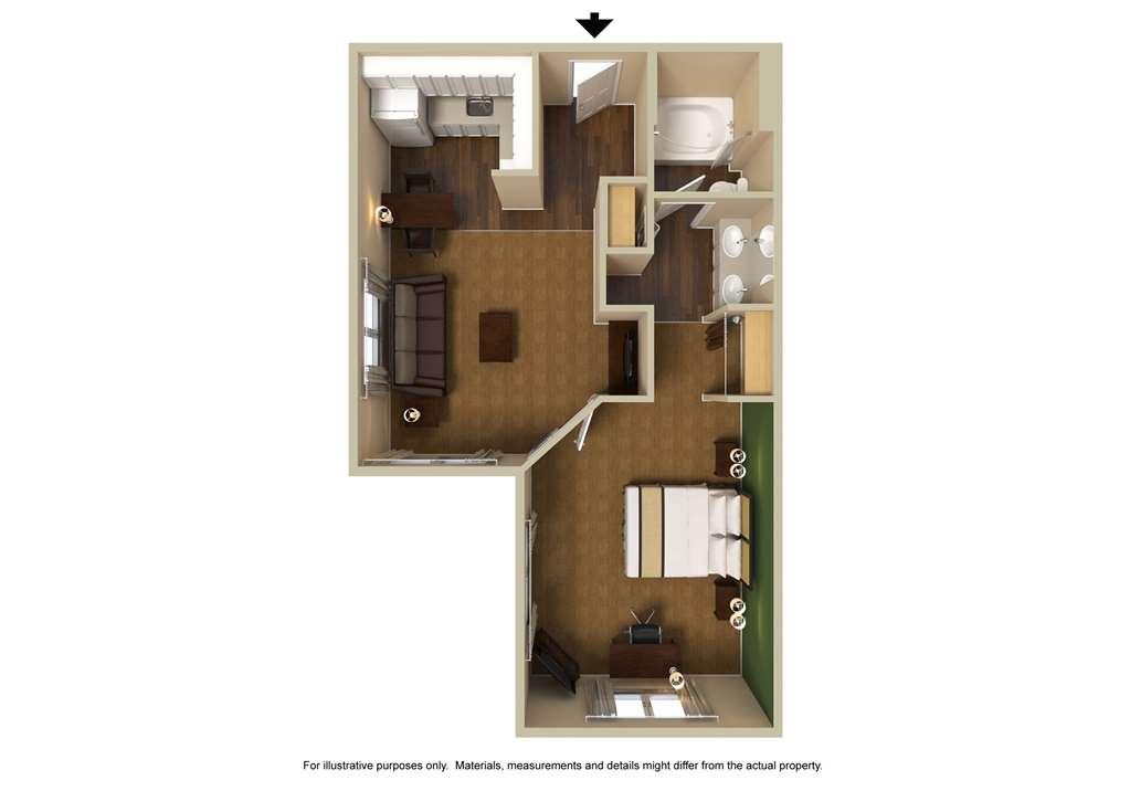 Extended Stay America Suites - Albuquerque - Rio Rancho Blvd Kamer foto